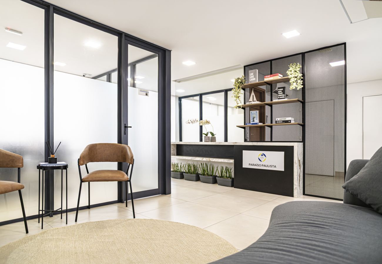 Estúdio em São Paulo - Paraíso Paulista Corporate Flat by Feel Sampa
