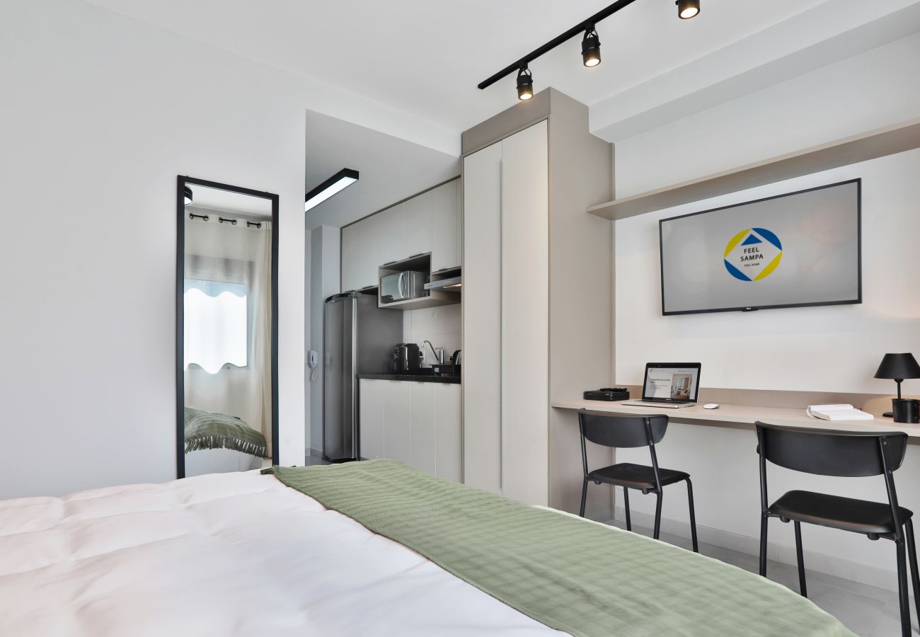 Feel Sampa offers flexible stays with comfort and a strategic location