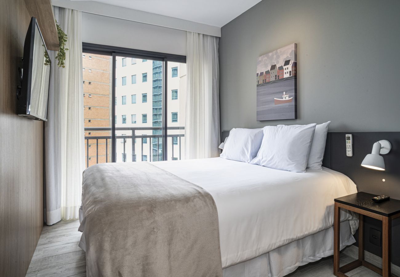 Studio in São Paulo - Paraíso Paulista Deluxe Flat by Feel Sampa