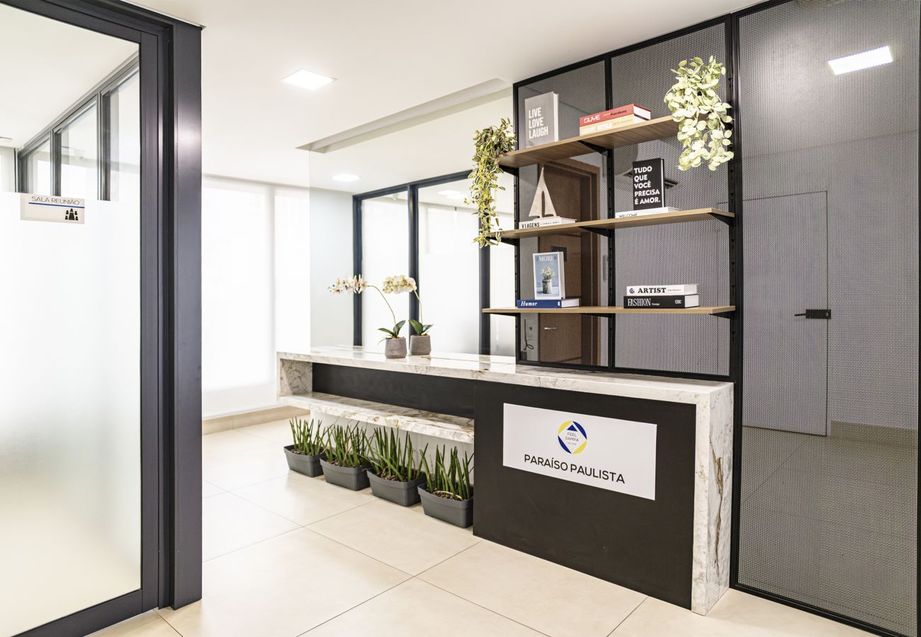 Studio in São Paulo - Paraíso Paulista Deluxe Flat by Feel Sampa