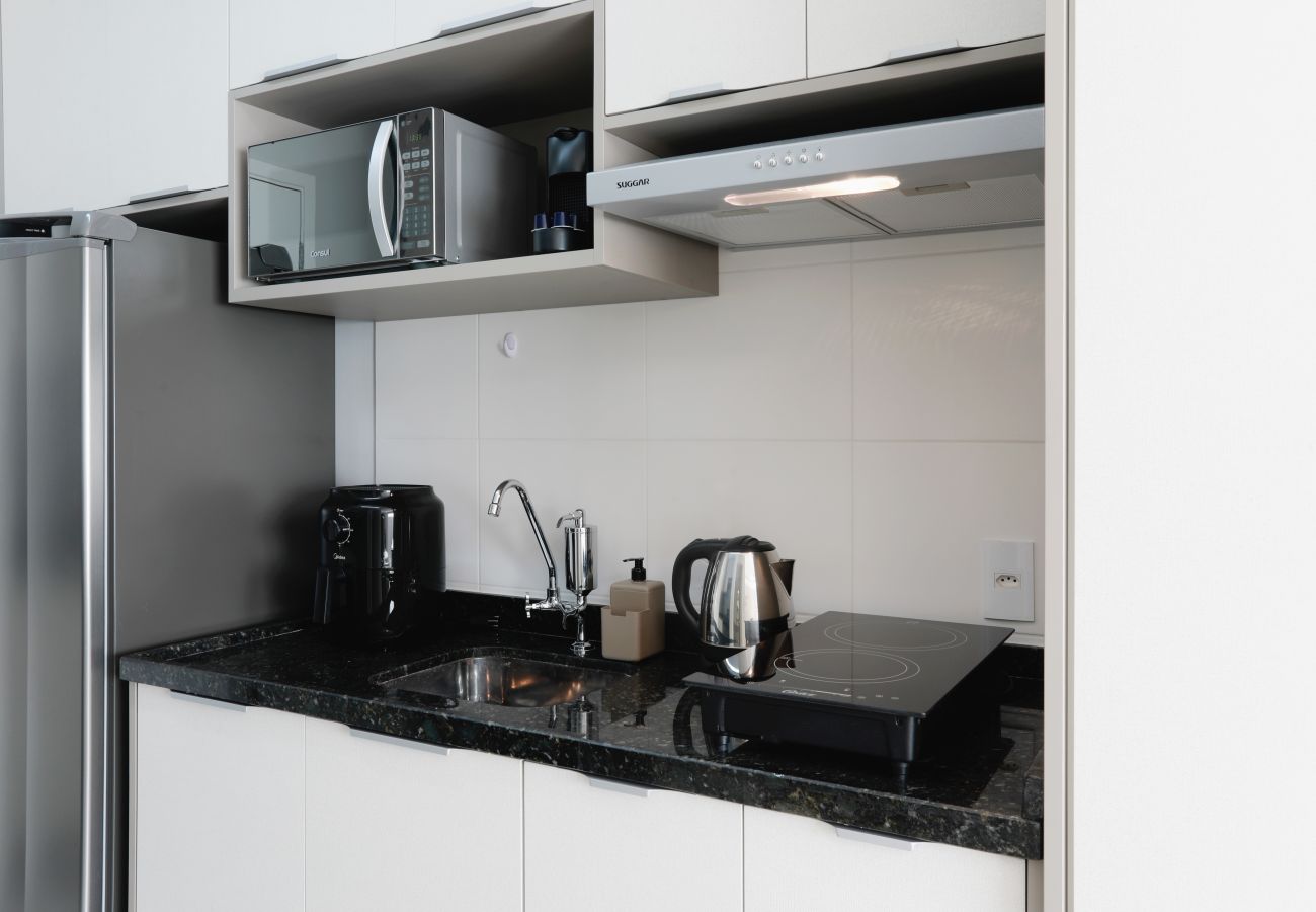 Studio à louer pour des vacances à São Paulo, idéal pour les couples